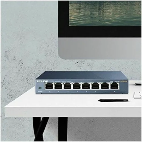 TP-LINK TL-SG108 v1 Unmanaged L2 Switch με 8 Θύρες Ethernet και 8 SFP Θύρες