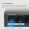 Mercusys MS106LP v1 Unmanaged L2 PoE+ Switch με 6 Θύρες Ethernet