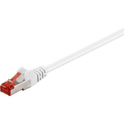 Goobay S/FTP Cat.6 (Gigabit) Καλώδιο Δικτύου Ethernet 30m ΛευκόΚωδικός: 93508