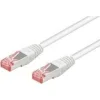Goobay S/FTP Cat.6 (Gigabit) Καλώδιο Δικτύου Ethernet 30m ΛευκόΚωδικός: 93508