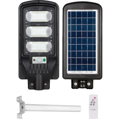 Powertech Στεγανός Ηλιακός Προβολέας LED 150W Ψυχρό Λευκό 6500K με Αισθητήρα Κίνησης και Τηλεχειριστήριο IP65Κωδικός: HLL-0127