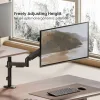 Powertech Βάση Γραφείου Οθόνης έως 32" με Βραχίονα (PT-1627)