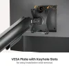 Powertech Βάση Γραφείου Οθόνης έως 32" με Βραχίονα (PT-1627)
