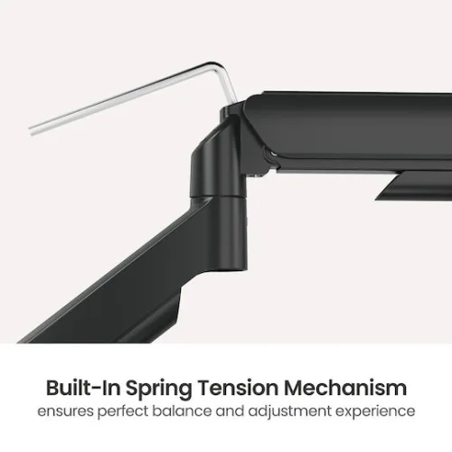 Powertech Βάση Γραφείου Οθόνης έως 32" με Βραχίονα (PT-1627)