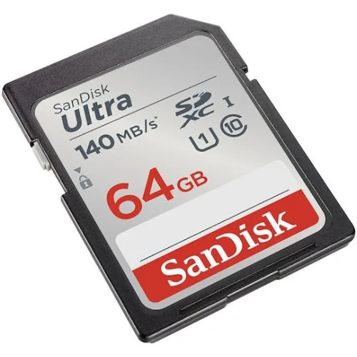 Sandisk Ultra SDXC 64GB U1 UHS-I 140MB/s