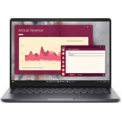 DELL Pro 14 PC14250 Intel Core Ultra 7 255U Laptop 35.6 cm (14'') Full HD+ 16 GB DDR5-SDRAM 1 TB SSD Wi-Fi 6E (802.11ax) Windows 11 Pro UK English Black