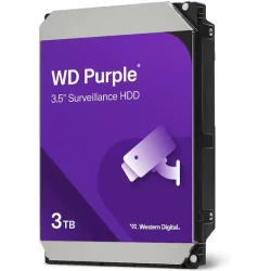 Western Digital 3TB HDD Σκληρός Δίσκος 3.5" SATA III 5400rpm με 128MB Cache για Καταγραφικό WD34PURZ