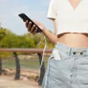 JisuLife Plus Portable Ανεμιστηράκι Χειρός USB Επαναφορτιζόμενο 4500mAh 2W Λευκό