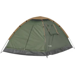 Escape Trail IV Καλοκαιρινή Σκηνή Camping Igloo Χακί με Διπλό Πανί για 4 Άτομα 205x235x175εκ.Κωδικός: 11204
