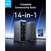 Anker USB-C Docking Station με HDMI 4K PD Ethernet και σύνδεση 2 Οθονών Μαύρο (A83B63A1)