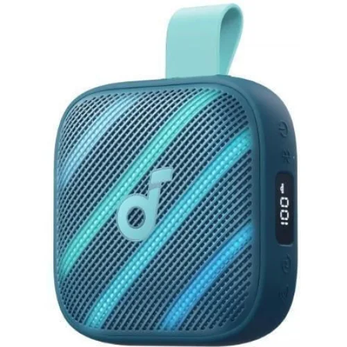Anker Boom Go 3i Αδιάβροχο Ηχείο Bluetooth 15W με Διάρκεια Μπαταρίας έως 24 ώρες Μπλε