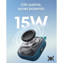 Anker Boom Go 3i Αδιάβροχο Ηχείο Bluetooth 15W με Διάρκεια Μπαταρίας έως 24 ώρες Μπλε