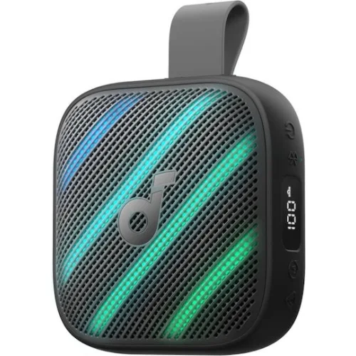 Anker Boom Go 3i Αδιάβροχο Ηχείο Bluetooth 15W με Διάρκεια Μπαταρίας έως 24 ώρες Μαύρο