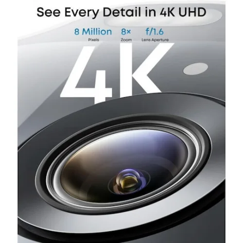 Eufy SoloCam E42 IP Κάμερα Παρακολούθησης Wi-Fi 4K Αδιάβροχη Μπαταρίας με Αμφίδρομη Επικοινωνία