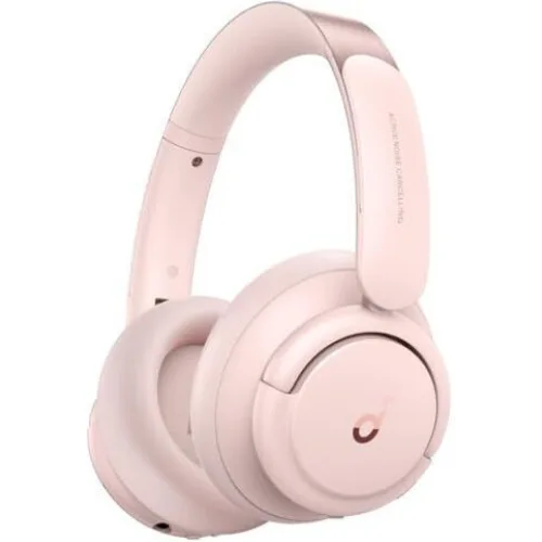 Soundcore by Anker Life Q30 Ασύρματα Bluetooth Over Ear Ακουστικά με 40 ώρες Λειτουργίας και Quick Charge Ροζ