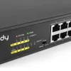 Cudy GS1010P v2 Unmanaged L2 PoE+ Switch με 8 Θύρες Ethernet