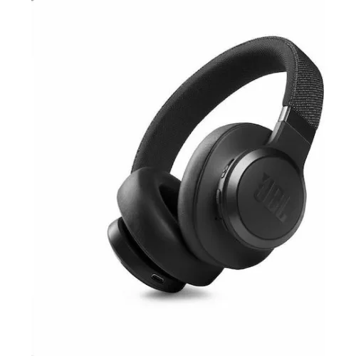 JBL Live 770NC Ασύρματα / Ενσύρματα Over Ear Ακουστικά με 65 ώρες Λειτουργίας και Quick Charge Μαύρα