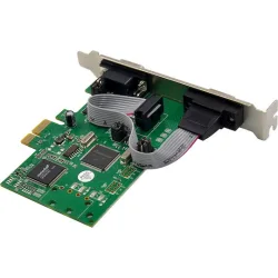 POWERTECH κάρτα επέκτασης PCIe σε 2x serial ST349, 921.6Kbps, SB16C1052PCI