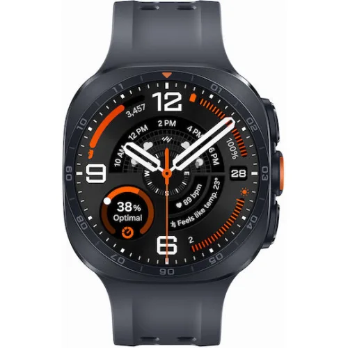Samsung Galaxy Watch Ultra 2 Titanium 47mm Αδιάβροχο με eSIM και Παλμογράφο (Titanium Gray)
