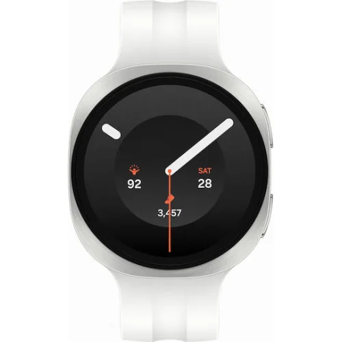 Samsung Galaxy Watch 9 LTE Aluminium 40mm Αδιάβροχο με eSIM και Παλμογράφο (Cream)