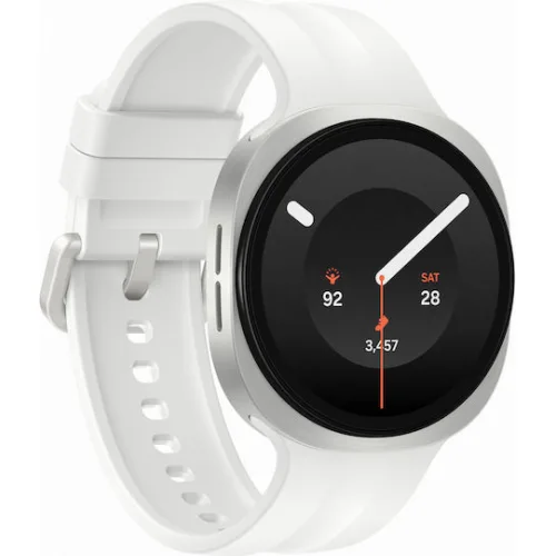 Samsung Galaxy Watch 9 LTE Aluminium 40mm Αδιάβροχο με eSIM και Παλμογράφο (Cream)