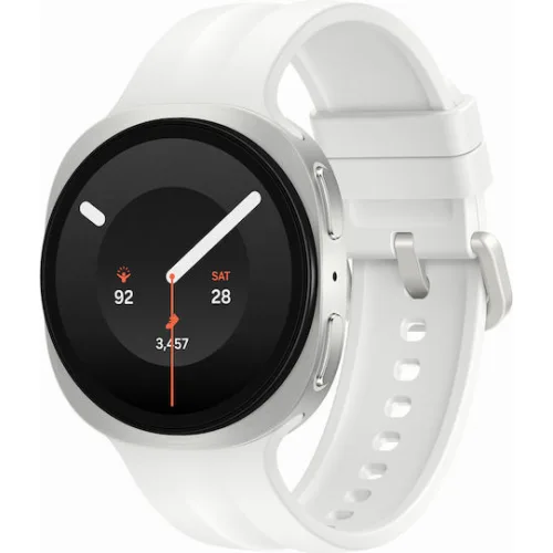 Samsung Galaxy Watch 9 LTE Aluminium 40mm Αδιάβροχο με eSIM και Παλμογράφο (Cream)