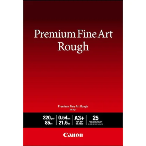 Canon FA-RG1 Φωτογραφικό Χαρτί Premium Fine Art Smooth A3+ 320gr/m² για Εκτυπωτές Inkjet 25 ΦύλλαΚωδικός: 4562C004