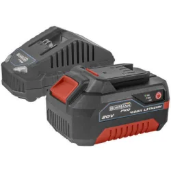 BORMANN Pro BBP9940 Starter Kit 20V, Μπαταρία 4.0Ah & Φορτιστής 2.4Α