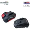 BORMANN Pro BBP9940 Starter Kit 20V, Μπαταρία 4.0Ah & Φορτιστής 2.4Α
