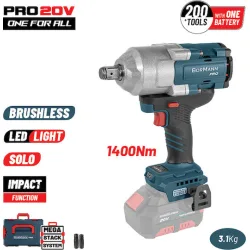 BORMANN Pro BBP5391CA Μπουλονόκλειδο Brushless Mπαταρίας 20V,Li-Ion,1400Nm,0-900/1200/1500rpm,SOLO
