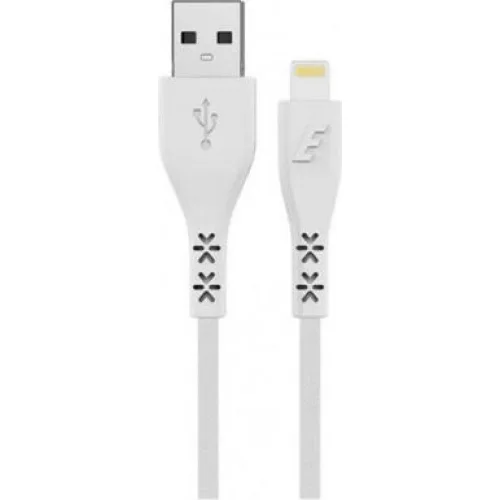 Energizer Braided USB-A to Lightning Cable Λευκό 1.2m (C41UBLIGWHM)