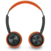 Muse M-271 BO Ασύρματα / Ενσύρματα On Ear Ακουστικά με 65 ώρες Λειτουργίας Πορτοκαλί/Μαύρο