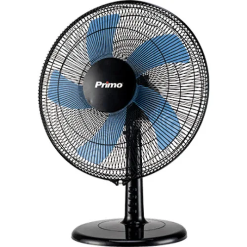 Primo PRTF-80444 Επιτραπέζιος Ανεμιστήρας 50W Διαμέτρου 40cm ΜαύροςΚωδικός: 800444