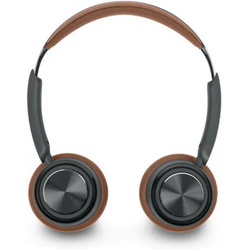 Muse M-271 DB Ασύρματα / Ενσύρματα On Ear Ακουστικά με 65 ώρες Λειτουργίας Καφέ