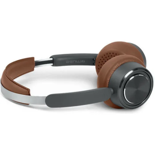 Muse M-271 DB Ασύρματα / Ενσύρματα On Ear Ακουστικά με 65 ώρες Λειτουργίας Καφέ