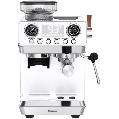 Μηχανή Espresso με μύλο καφέ PREM-40573 Primo Hot&Cold 20bar Digital Inox