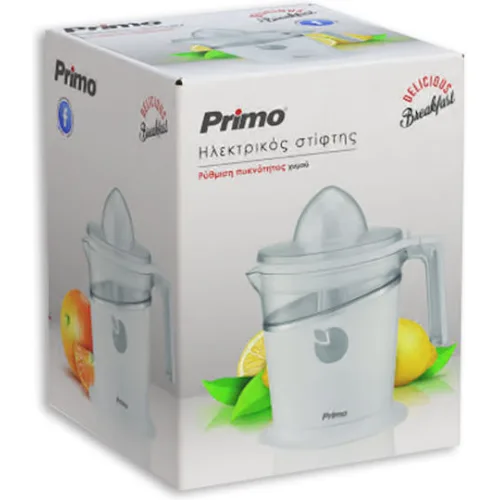 Λεμονoστίφτης PRCJ-40440 Primo 0.8L 40W Λευκός/Chrome