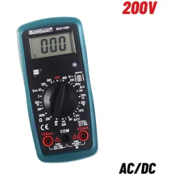 Bormann BDC1000 Ψηφιακό Πολύμετρο με Μέτρηση AC / DC / Αντίστασης