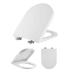 BORMANN BTW1010 Κάλυμμα Λεκάνης Gemini 465x360mm Soft Close, Duroplast, 2.55KG