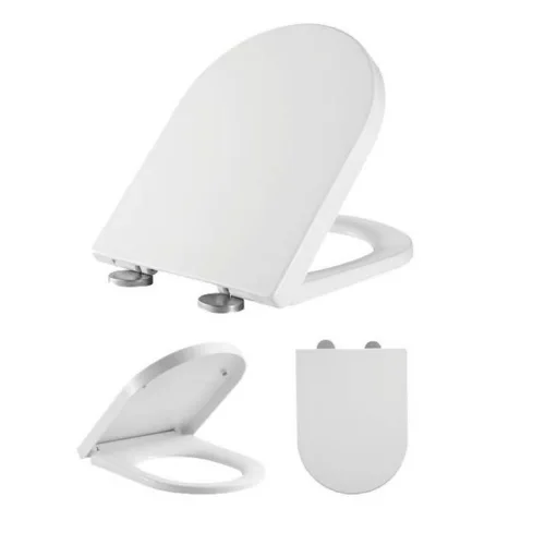 BORMANN BTW1010 Κάλυμμα Λεκάνης Gemini 465x360mm Soft Close, Duroplast, 2.55KG
