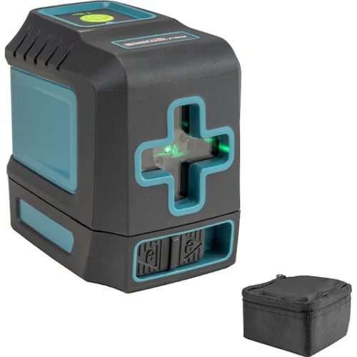Bormann Pro BDM6800 Γραμμικό Αλφάδι Laser Πράσινης Δέσμης με Εύρος Εργασίας 30m
