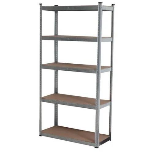 BORMANN Elite BSR2100 Ραφιέρα Γαλβανιζέ με 5 Ράφια MDF Μ100xΠ45xΥ190cm, 175Kg/ΡΑΦΙ