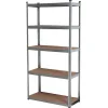 BORMANN Elite BSR2100 Ραφιέρα Γαλβανιζέ με 5 Ράφια MDF Μ100xΠ45xΥ190cm, 175Kg/ΡΑΦΙ