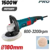 BORMANN Pro BCP3500 Αλοιφαδόρος 1500W, Φ180mm, 600-3200rpm