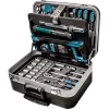 BORMANN Pro BHT5210 Εργαλεία Σετ 132τεμ,Cr-V Σε Τροχήλατη Βαλίτσα ABS