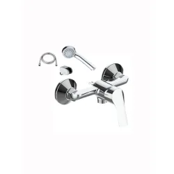 BORMANN Elite BTW3370 Μπαταρία Μπάνιου Spring, 35mm, Αναμεικτική, 610G Με Σετ Ντους