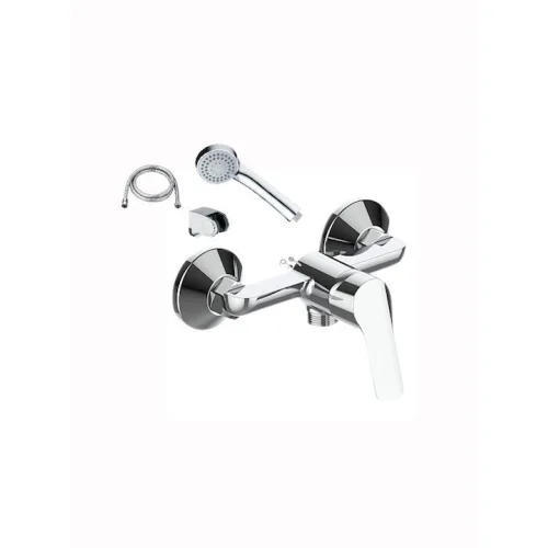 BORMANN Elite BTW3370 Μπαταρία Μπάνιου Spring, 35mm, Αναμεικτική, 610G Με Σετ Ντους