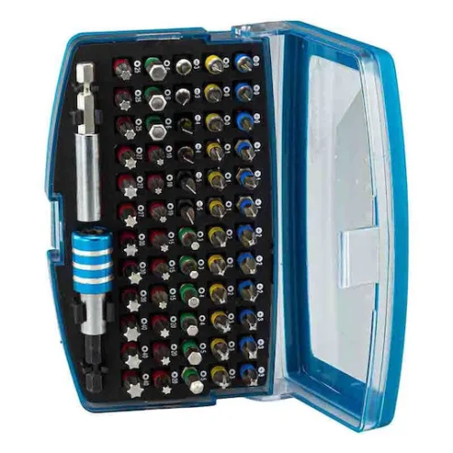 Bormann Pro Σετ 62 Μύτες Κατσαβιδιού Ίσιο / Σταυρός / Torx / Αστέρι BHT1310Κωδικός: 028949