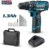 Bormann Pro BBP2100 Δραπανοκατσάβιδο Μπαταρίας 12V 1x1.3Ah