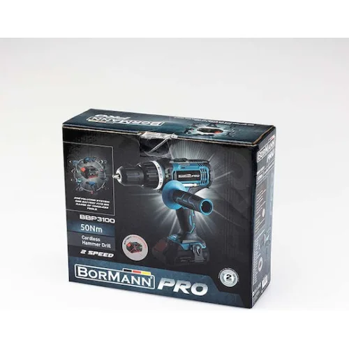 Bormann Pro BBP3100 Κρουστικό Δραπανοκατσάβιδο Μπαταρίας Solo 20V